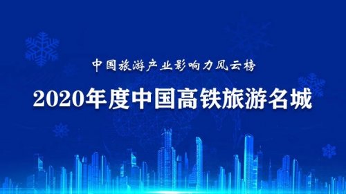 2020年度中国高铁旅游名城